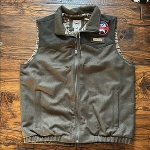 Cinch Men's Dark Brown Vest
